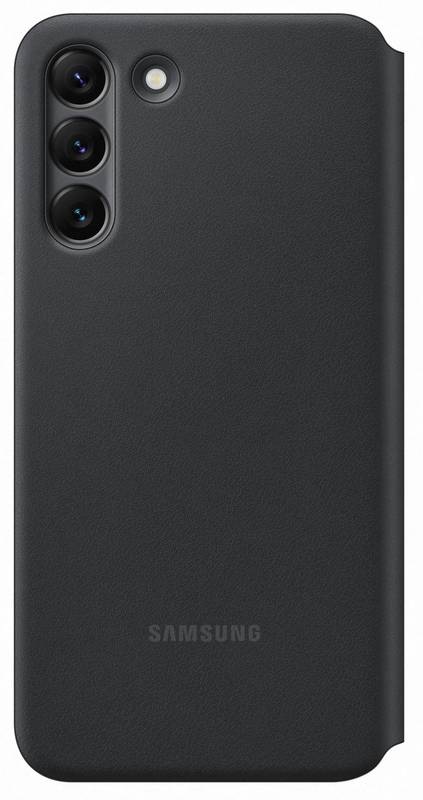 Pouzdro na mobil flipové Samsung LED View na Galaxy S22+ černé