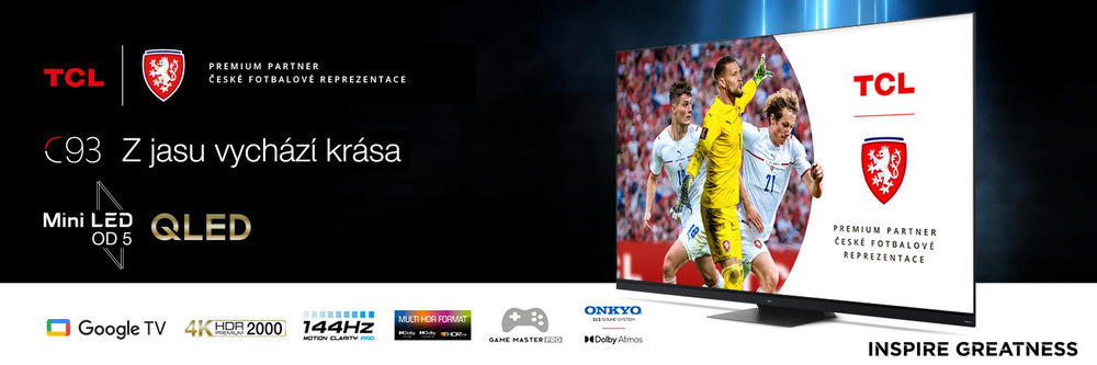 Televize TCL 75C935 Televize TCL 75C935