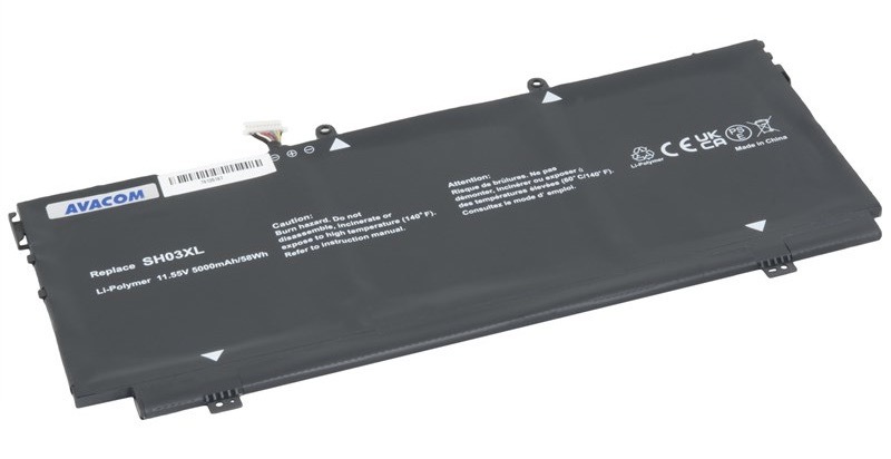 Baterie Avacom HP Spectre X360 13-W series Li-Pol 11,55V 5000mAh 58Wh