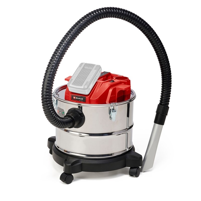 Vysavač na popel Einhell Power X-Change TE-AV 18/15 Li C-Solo (bez baterie) 2351700 nerez