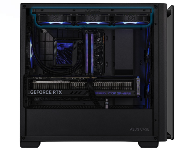 Case Asus A23 PLUS TG ARGB bílá