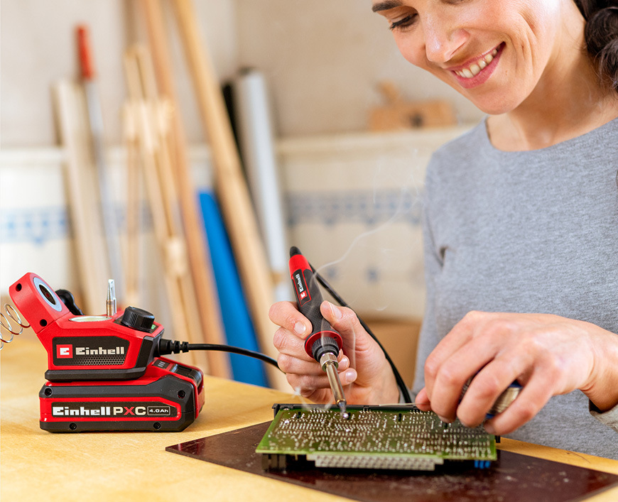 Pájka Einhell Expert TE-SI 18/480 Li-Solo (bez baterie), 4520400