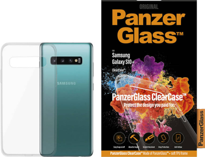 PanzerGlass pro Samsung Galaxy S10, průhledná