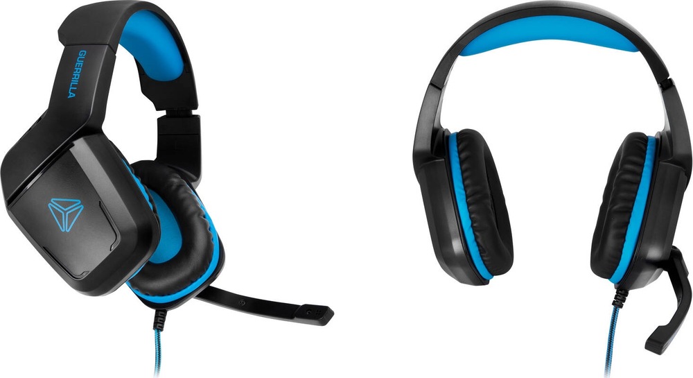 Headset YENKEE YHP 3005 Guerrilla černý/modrý Yenkee YHP 3005 Guerrilla