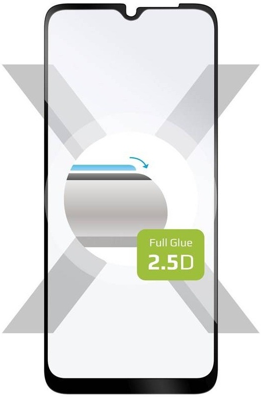 Tvrzené sklo FIXED Full-Cover na Xiaomi Redmi 9A Sport/9i Sport černé