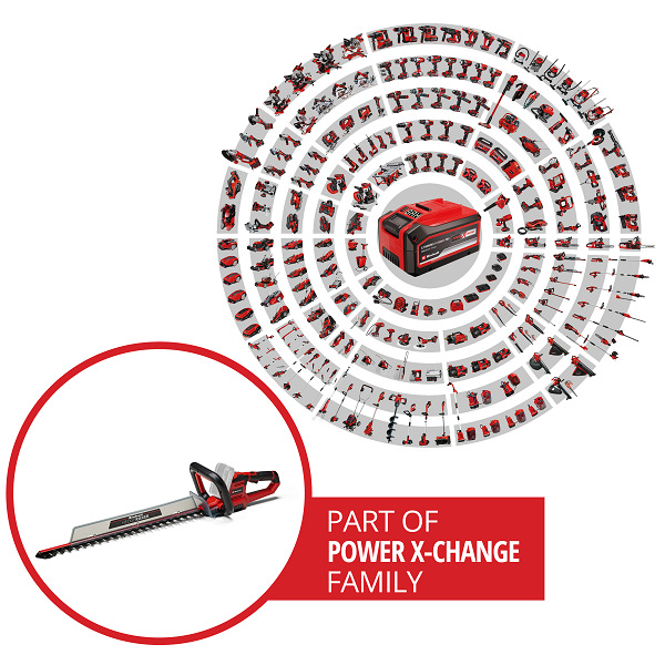 Einhell GE-CH 18/60 Li-Solo, černá/červená