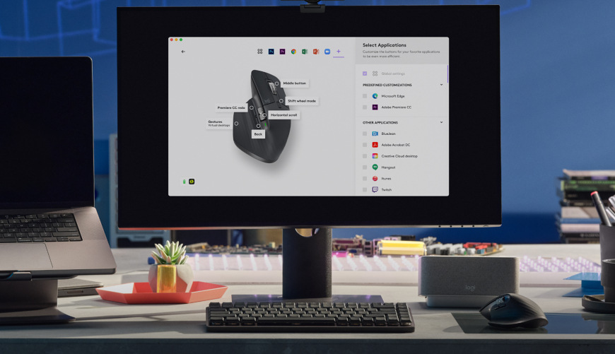 Myš Logitech MX Master 3S SE Performance - BT edition grafitová