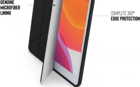 Pouzdro na tablet Pipetto Origami Pencil na Apple iPad 10.2" (2019/2020) černé Pipetto Origami Pencil pro Apple iPad 10,2" (2019), černá