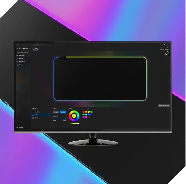 Podložka pod myš HyperX Pulsefire Mat RGB - XL (90 x 42 cm) černá Podložka pod myš HyperX Pulsefire Mat RGB - XL (90 x 42 cm) černá