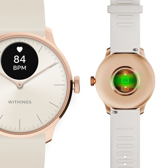 Chytré hodinky Withings Scanwatch Light 37 mm béžové Chytré hodinky Withings Scanwatch Light 37 mm béžové