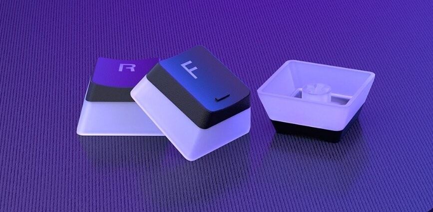Klávesnice ENDORFY Thock TKL Wireless Red Pudding, US layout černá