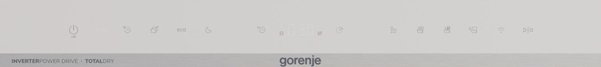 Myčka Gorenje ULTRA16FSAWIFIW, bílá, přední panel