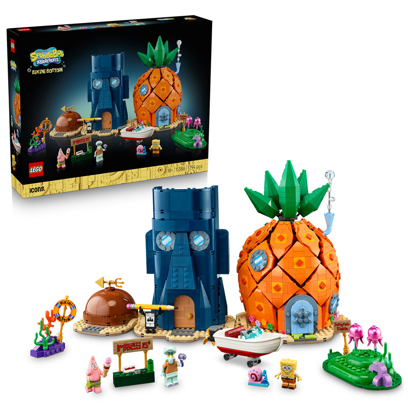 Stavebnice LEGO® Icons 11386 Spongebob v kalhotách: Zátiší Bikin