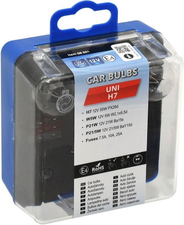 Autožárovka Compass 08501 servisní box H7 Autožárovky Compass