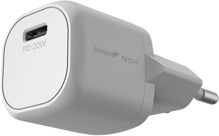 Nabíječka do sítě RhinoTech MINI 20W USB-C PD bílá RhinoTech MINI
