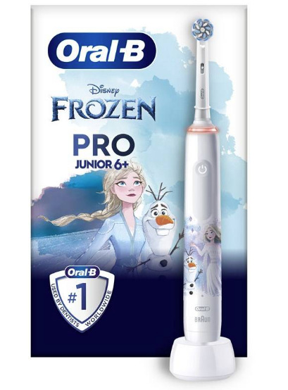 Zubní kartáček Oral-B Pro Junior Ledové království 6+ BRAD505FROZEN