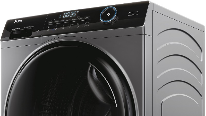 Pračka se sušičkou Haier HWD90B14959S8NUS antracitová Pračka se sušičkou Haier HWD90B14959S8NUS antracitová