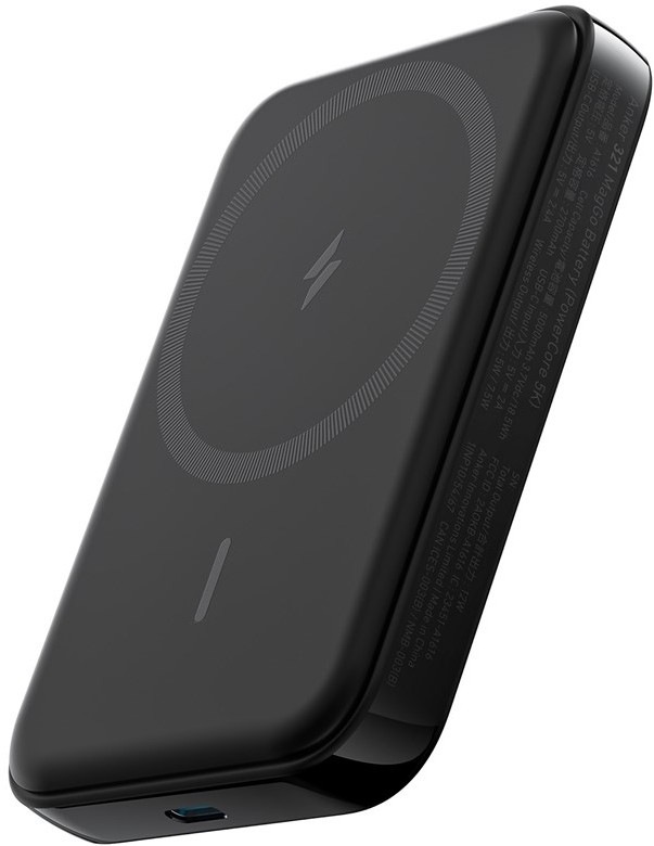 Powerbanka Anker 321 MagGo Battery PowerCore 5000mAh - černá