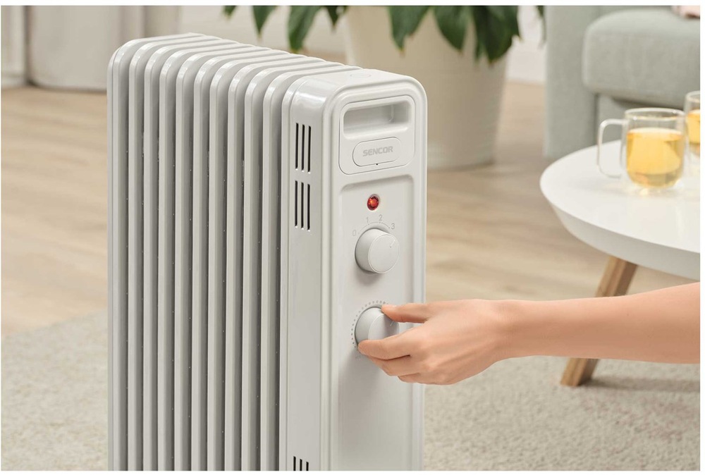 Radiátor Sencor disponuje 11 topnými články