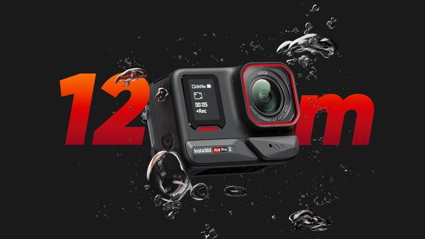 Outdoorová kamera Insta360 Ace Pro 2 Creator Bundle 2.0 černá Insta360 Ace Pro 2 + akumulátor, černá