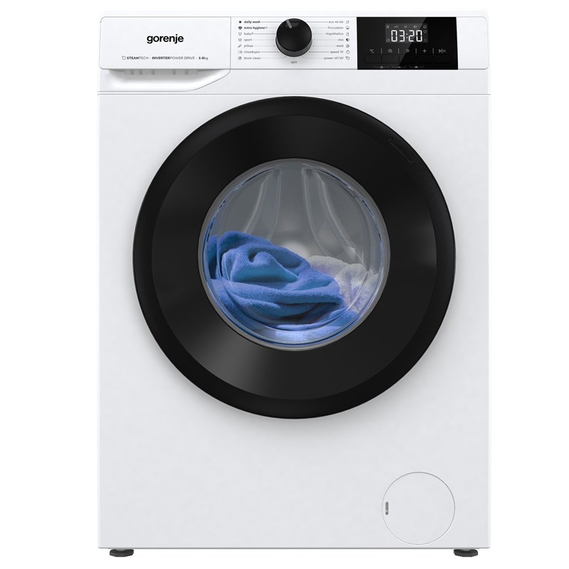 Pračka Gorenje W3NGPI61SAS, bílá barva