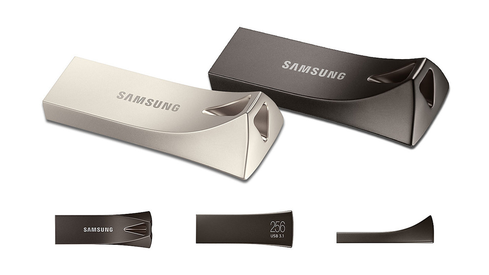 USB Flash Samsung Bar Plus 256GB šedý USB Flash Samsung Bar Plus 256GB šedý