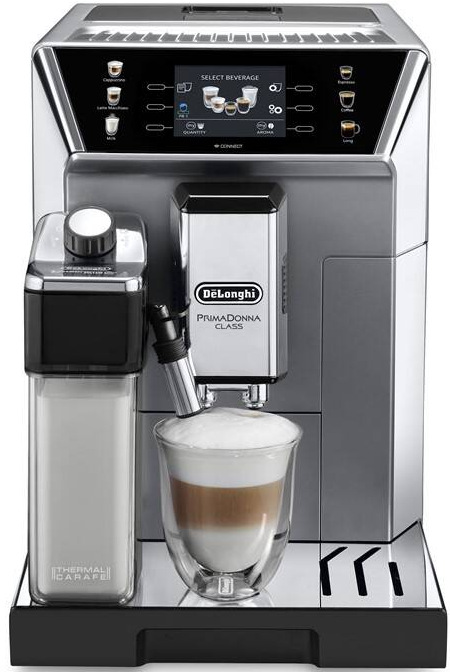 Espresso De'Longhi ECAM 550.85 MS Prima Donna Class stříbrné