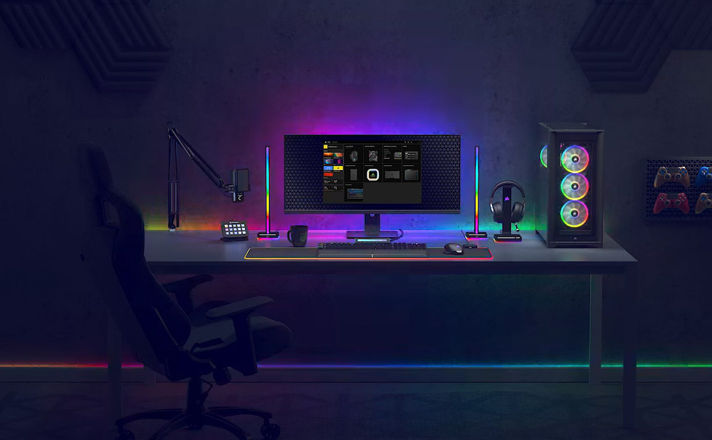 Headset Corsair HS80 RGB Wireless carbon Corsair HS80 RGB Wireless