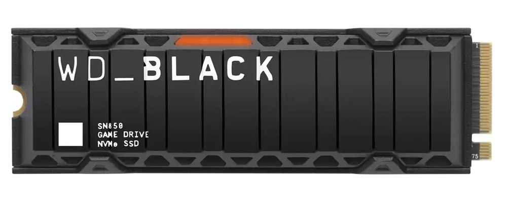 SSD Western Digital Black SN850 2TB s chladičem M.2