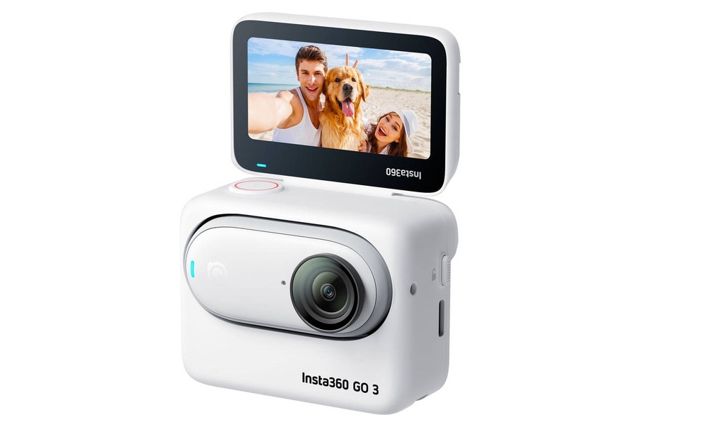 Outdoorová kamera Insta360 GO 3 - 64GB bílý Outdoorová kamera Insta360 GO 3 - 64GB bílý