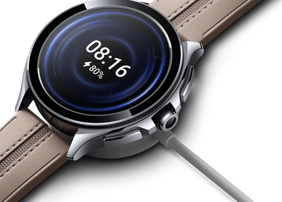 Chytré hodinky Xiaomi Watch 2 Pro 46mm - Silver / Brown Elegant Band