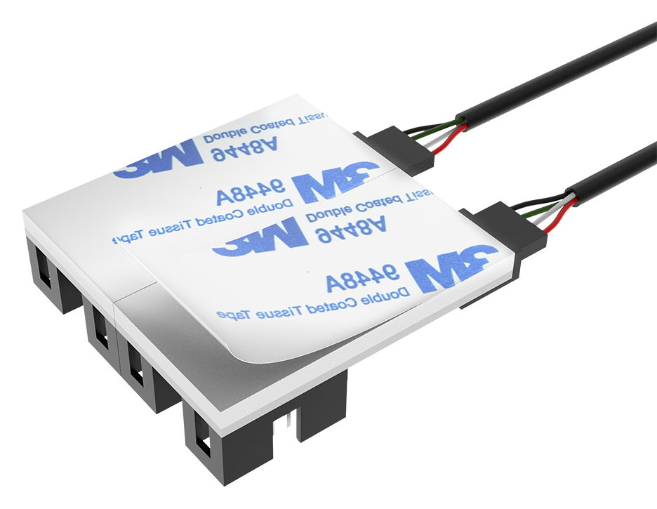 Adaptér AKASA Internal 1-to-4 USB 2.0 Splitter Hub Cable černý AKASA Internal 1-to-4 USB 2.0 Splitter Hub Cable zaujme i snadným a rychlým připojením