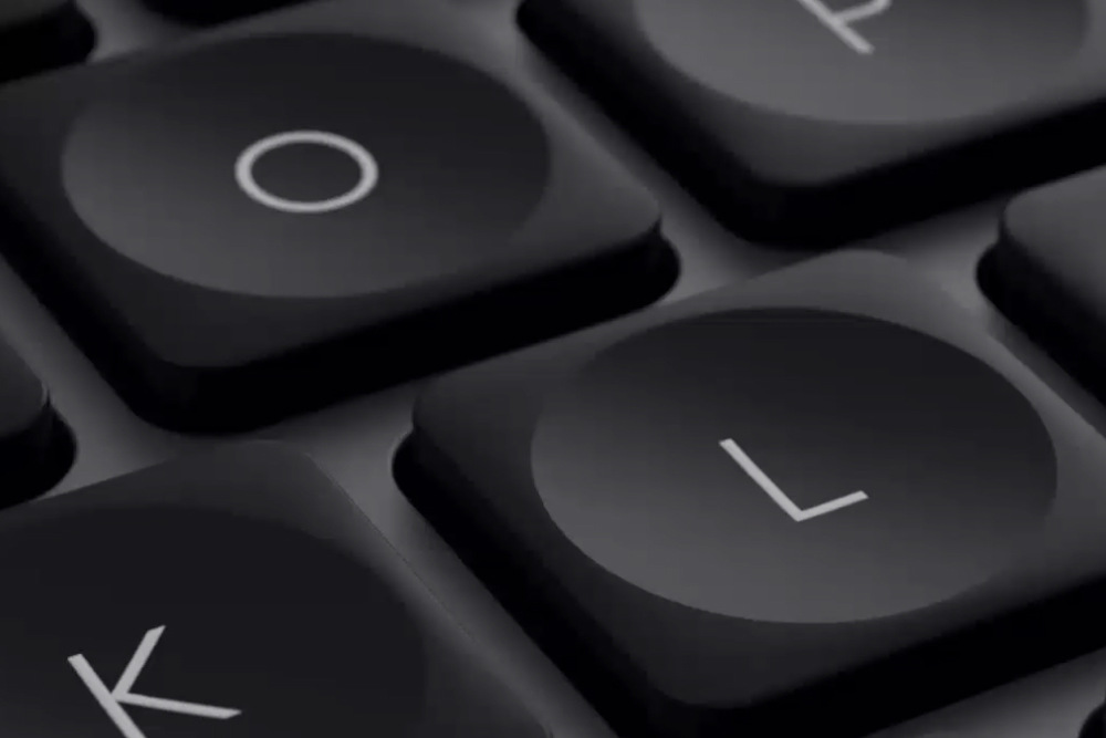 Klávesnice Logitech Wireless MX Keys, US šedá