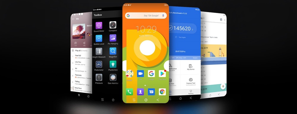Mobilní telefon iGET BLACKVIEW GBV9600 Pro 2019 černý