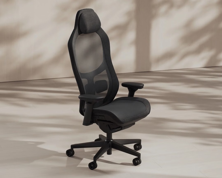 Herní židle FRACTAL DESIGN Refine 2 Mesh Dark černá Herní židle FRACTAL DESIGN Refine 2 Mesh Dark se síťovaným opěradlem a ergonomickým tvarem