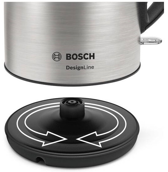 Rychlovarná konvice Bosch DesignLine TWK3P420 černá/nerez Rychlovarná konvice Bosch DesignLine TWK3P420 černá/nerez