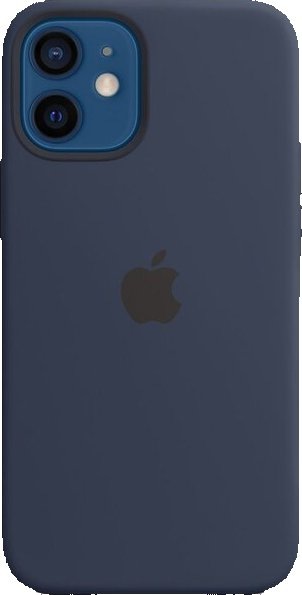 Kryt na mobil Apple Silicone Case s MagSafe pro iPhone 12 Pro Max - námořnicky tmavomodrá