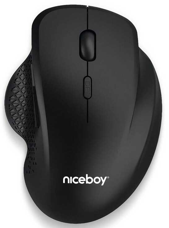 Myš Niceboy OFFICE M20 Silent+ černá