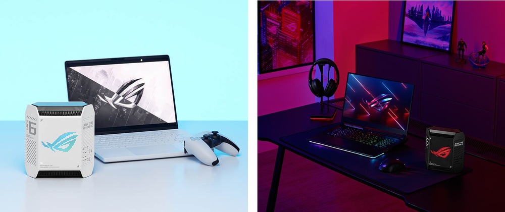 Komplexní Wi-Fi systém Asus ROG Rapture GT6 (2-pack) černý ASUS ROG Rapture GT6