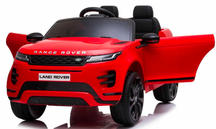 Elektrické auto Beneo Range Rover Evoque červené