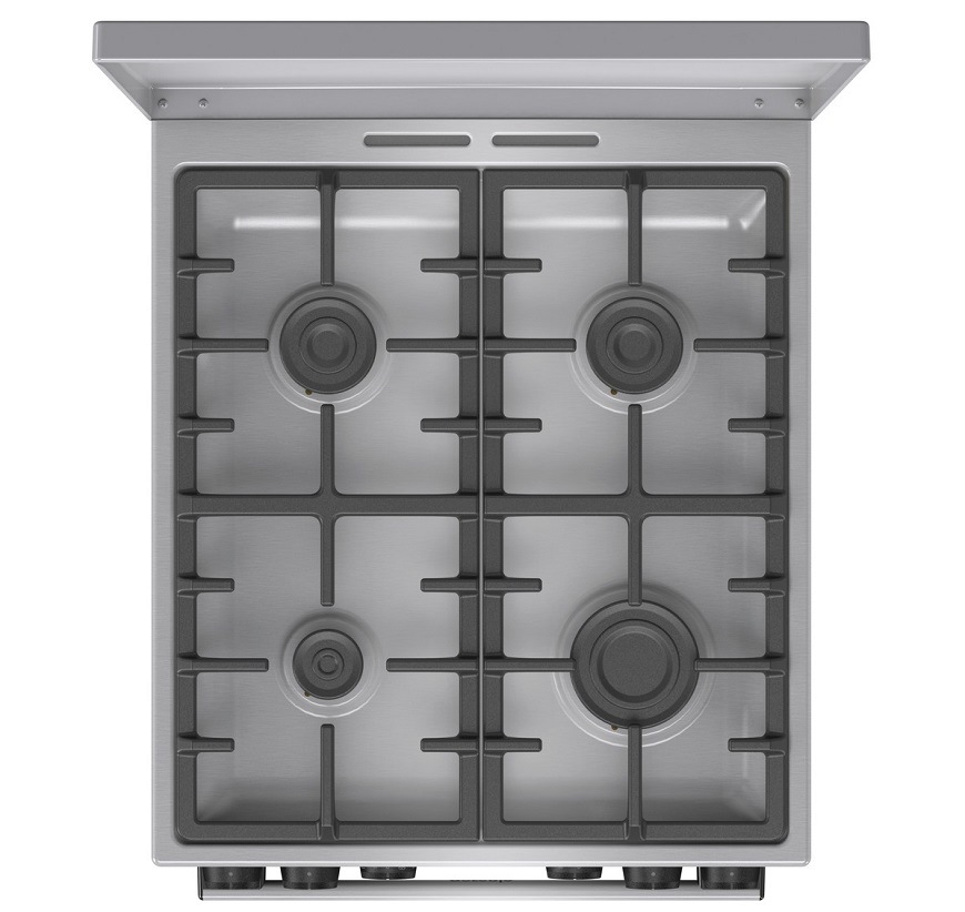 Sporák Gorenje GKS6C71XF, nerezová, BigSurface