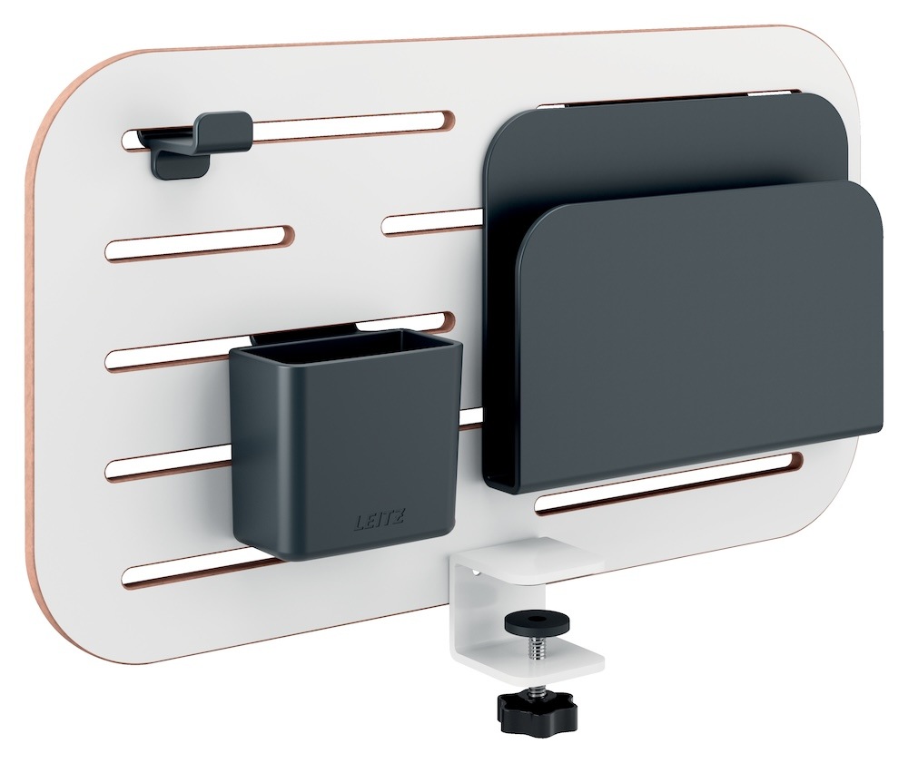 Organizér Leitz Ergo Small Pegboard Desk bílý Organizér Leitz Ergo Small Pegboard Desk bílý