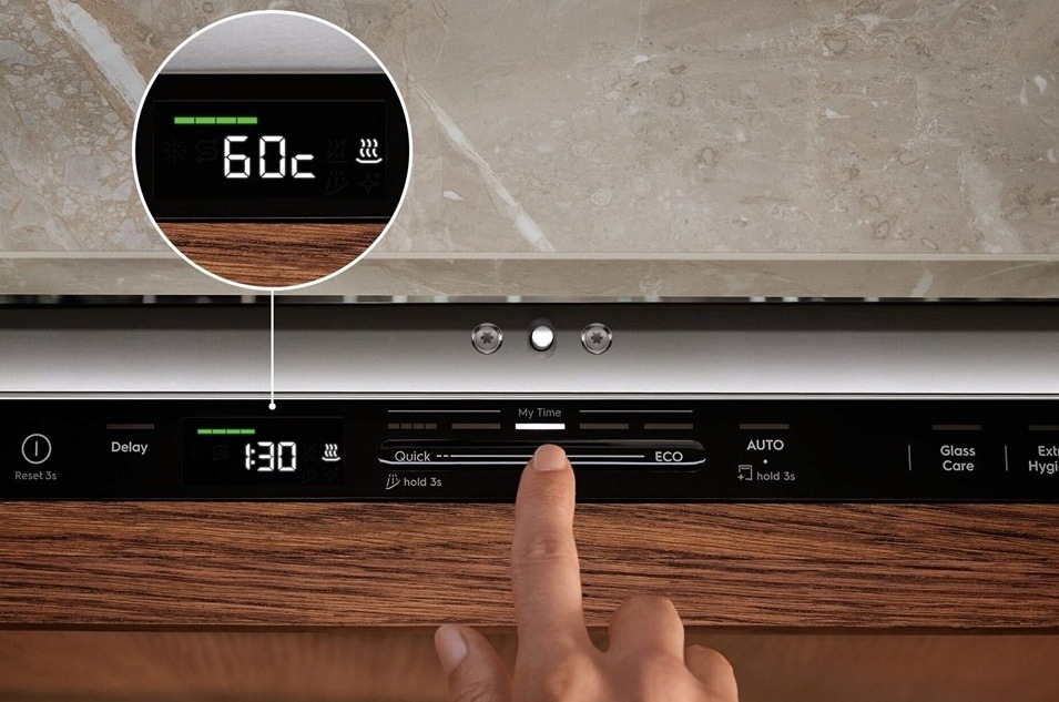 Ovládací panel QuickSelect.