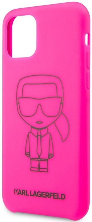 Kryt na mobil Karl Lagerfeld na Apple iPhone 11 růžový