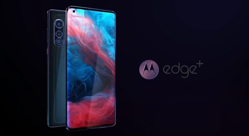 Mobilní telefon Motorola Edge Plus 5G šedý/modrý Motorola Edge Plus