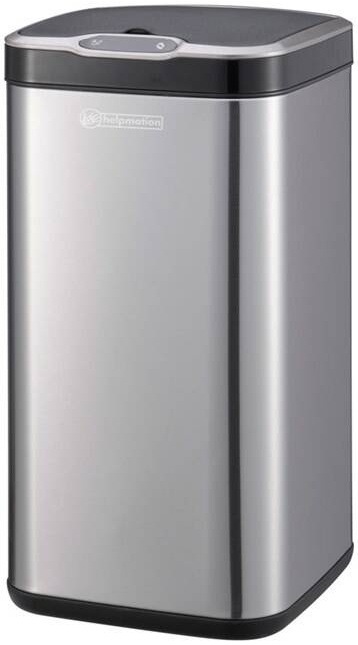 Bezdotykový odpadkový koš Helpmation CUBE AK6312, 30 l nerez