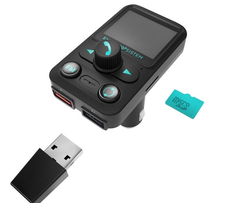 FM Transmitter Energy Sistem Car FM Xtra černý