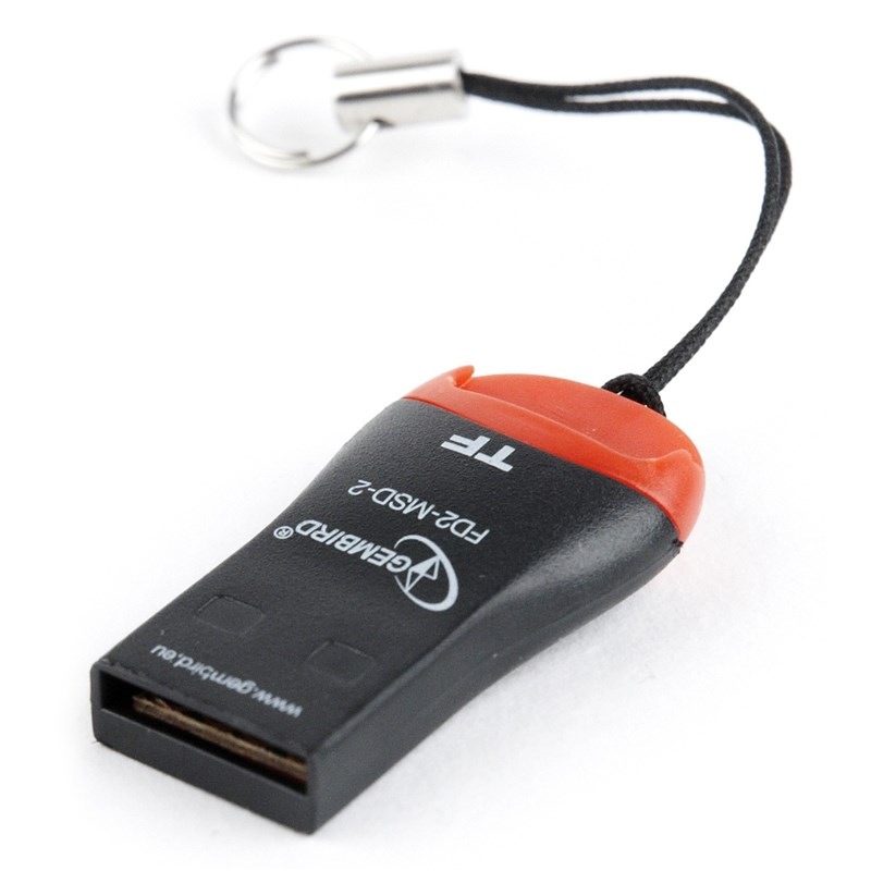 Čtečka paměťových karet Gembird microSD FD2-MSD-3, USB