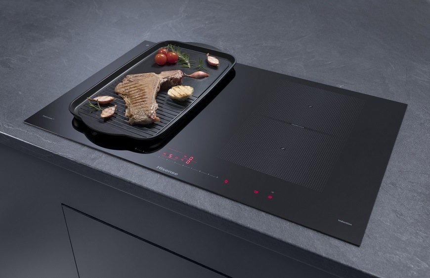 Indukční varná deska Hisense HI62FQCB černá Indukční varná deska Hisense HI62FQCB, černá, Program IQGrill