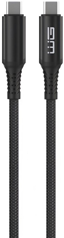 Kabel WG USB-C/USB-C 4.0, 240W, 1m - černý